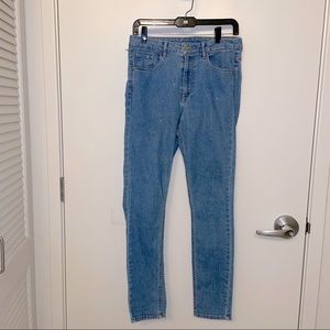 Skinny Ankle High Waist Jeans
